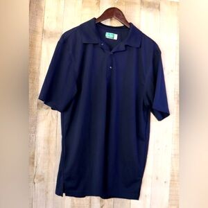 Navy Ben Hogan performance golf shirt short sleeves men